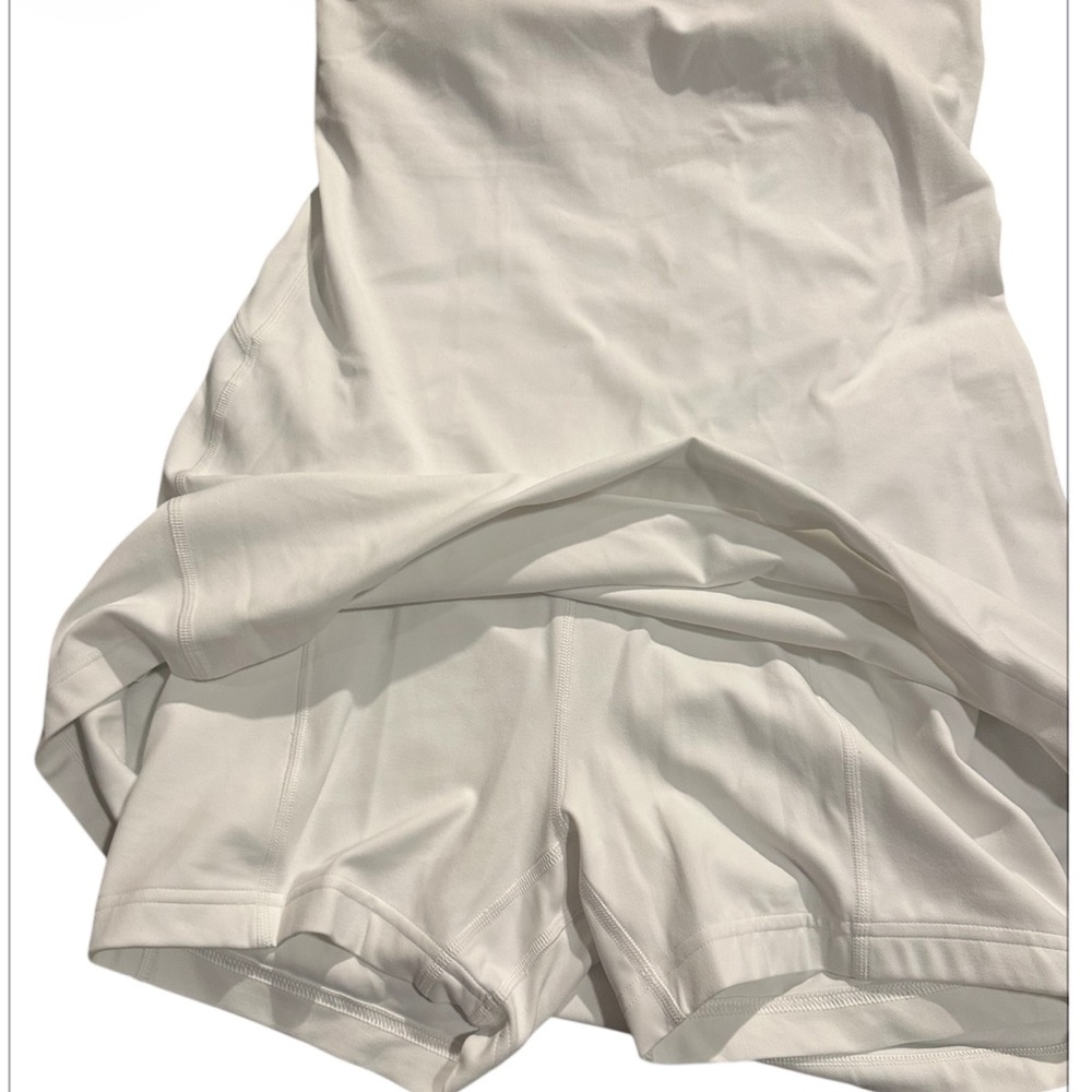 Lululemon 🍋White Align High-Neck Dress A/B Cup NWT Size 6 - Picture 8 of 11